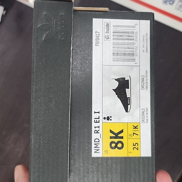 Adidas toddler nmd black size 8 - Picture 4 of 4
